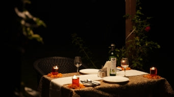 Private dining at Larisa Resort