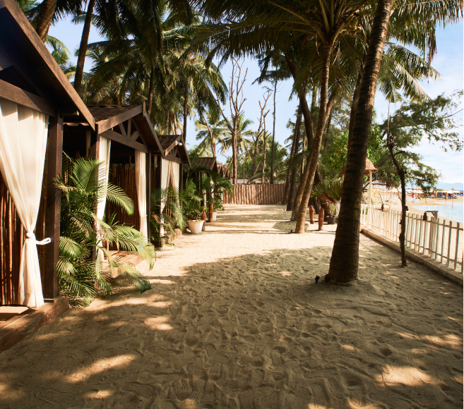 Larisa Beach Resort, Morjim, Goa