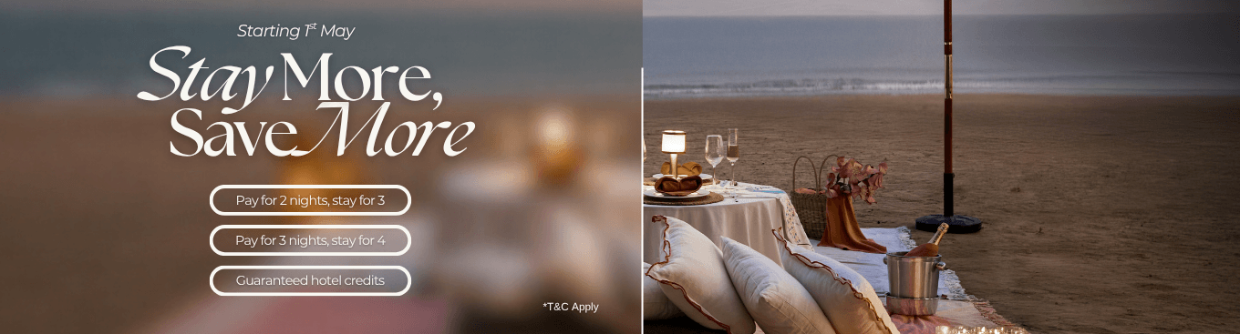 Stay More Save More Offer Banner