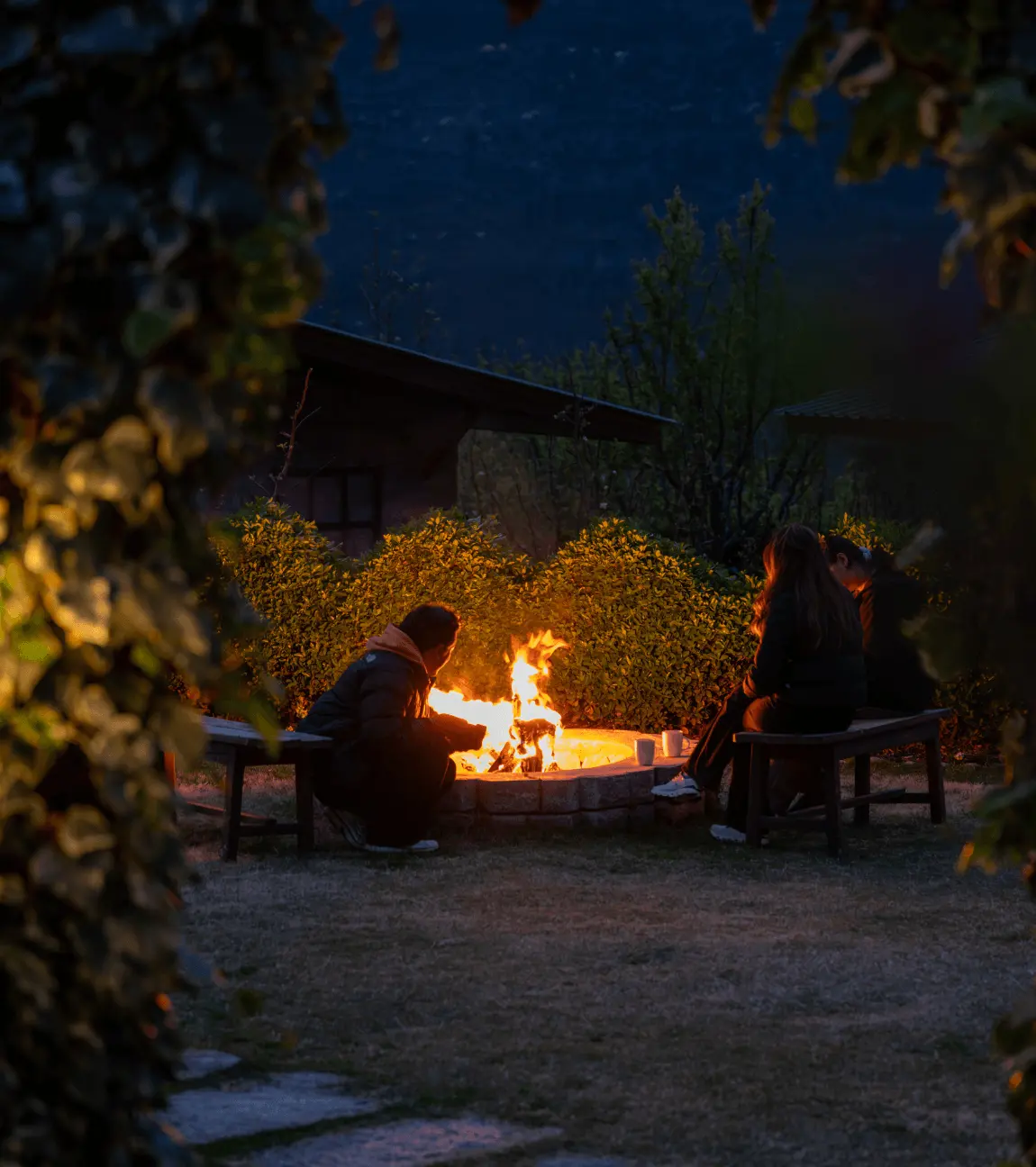 Bonfire By The Orchard