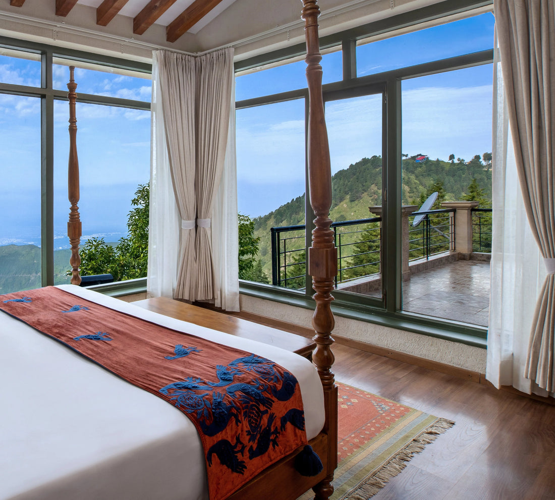 Lush Views of the Himalayas from a Boutique Resort in Mussoorie